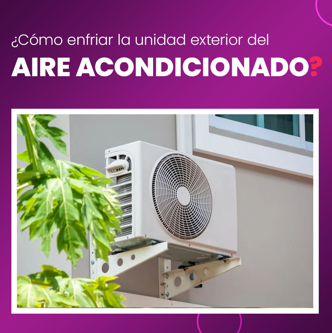 Cómo enfriar la unidad exterior del aire acondicionado